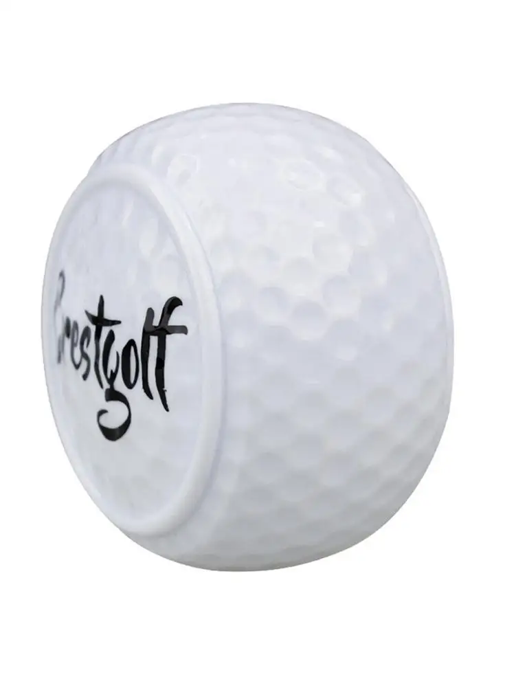 Golf Practice Ball Portable Flat Golf Balls Lightweight Golf Training Balls For Swing Putter Driving Range Home Backyards Out