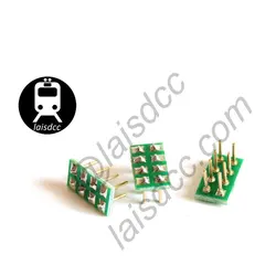 8 Pin Plug Kit Male NMRA Socket NEM652 8PIN Female Bulid-in DCC Loco 860006