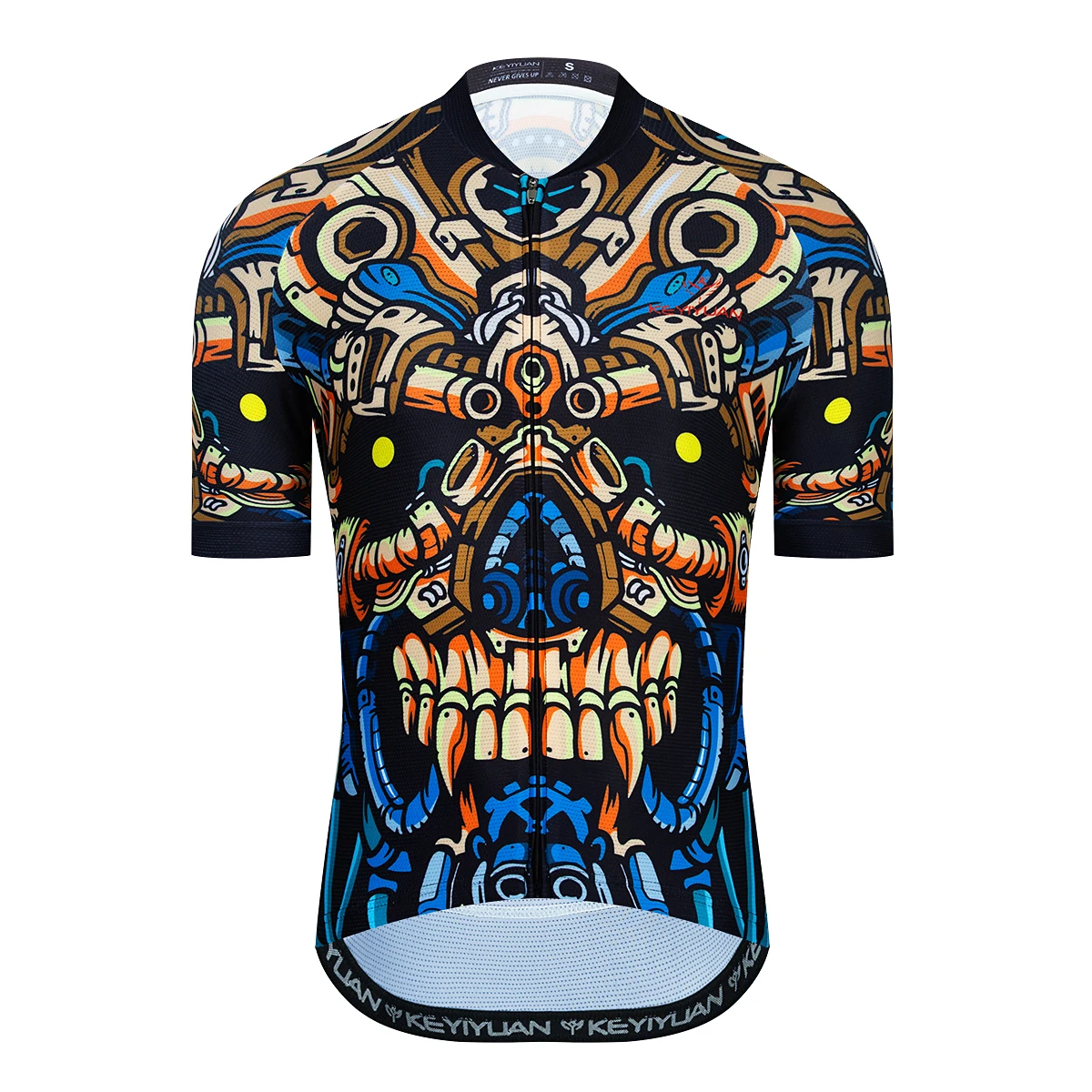 

KEYIYUAN 2022 Team Cycling Jersey Men's Short Sleeve Bike Tops Summer Racing Sport Bicycle Shirt Uniforme Ciclismo Hombre