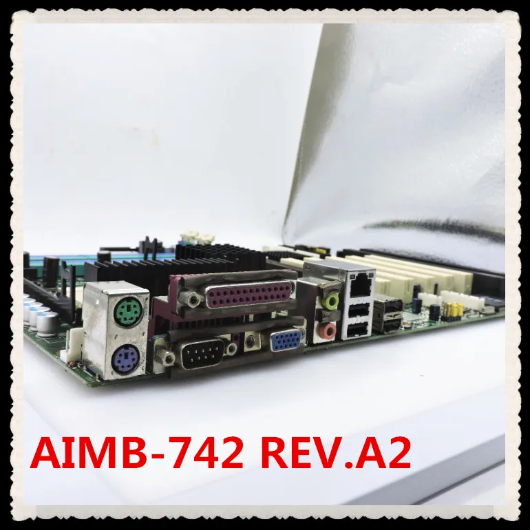 Industrial equipments board AIMB-742 REV.A2 AIMB-742VE 2*ISA 5*PCI 1*AGP