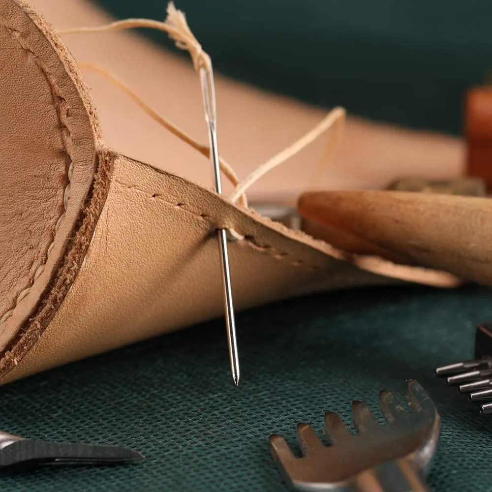 Grandes aiguilles émoussées en acier inoxydable, 15 pièces, pour la broderie de tapisserie, avec Tube de rangement, pour la couture, le tricot au Crochet