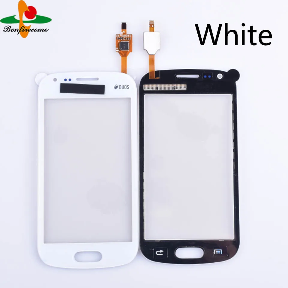 10Pcs\lot For Samsung Galaxy Trend Duos S7562 S7560 GT-S7562 GT-S7560 Touch Screen Digitizer Sensor Front Glass Lens Replacement