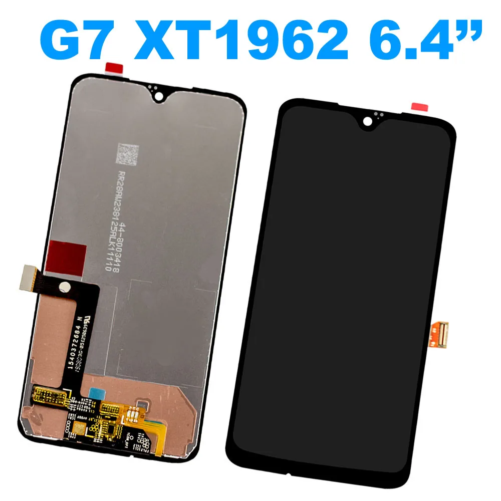 Original G7 XT1962 LCD For Moto G7 Power Display XT1955 LCD G7 Plus LCD Touch Screen Digitizer G7 Play LCD assambly  G7 LCD