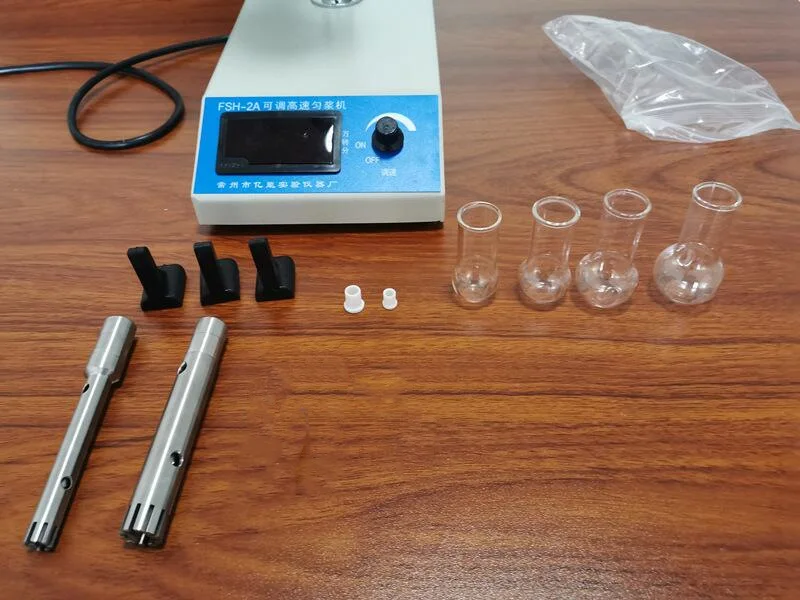 Labor Einstellbare Hohe-Geschwindigkeit Dispersion Homogenisator 185W Digital Display Mixer