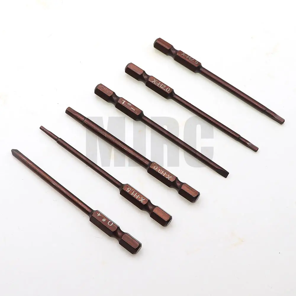 RC 6in 1 Hexagon Head Hex Screw Driver Tool Set Kit 1.5,2.0,2.5,3.0mm for RC Helicopter Car