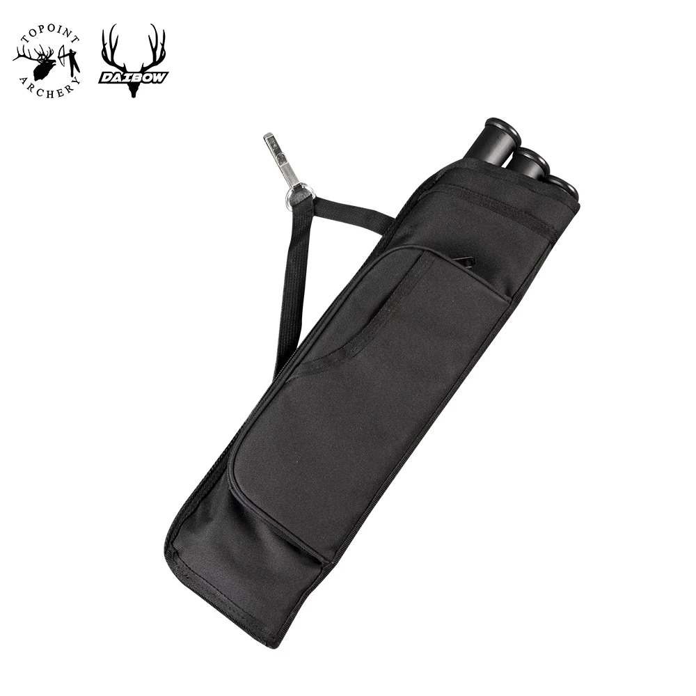 Topoint TP740/TP750 Arrow Quivers 3 Tubes Bag Hip Quiver Waist Hanged Bag Lightweight Carry Bag for Archery Hunting