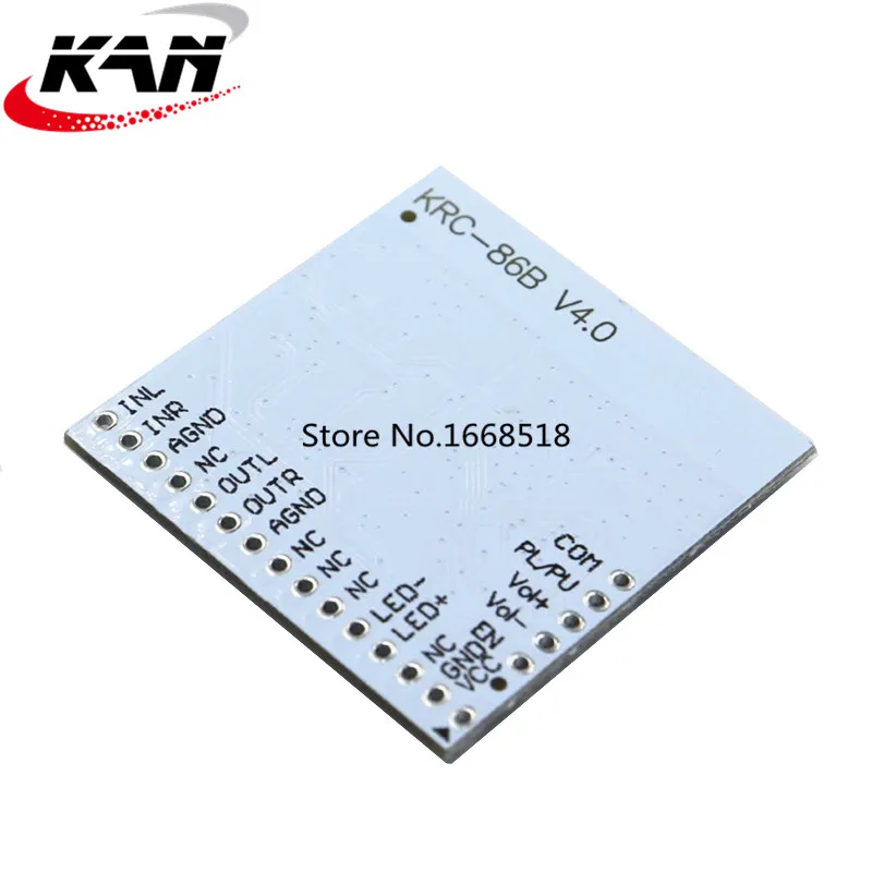 1pcs/lot Bluetooth Stereo Audio Modules Modification Wireless Speaker Amplifier Audio KRC-86B V4.0