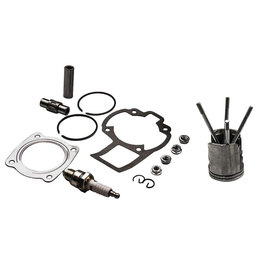 Kit de pistón de cilindro, anillos, juego de juntas, apto para Suzuki Quad Sport LT80 /LT 80 1987-2006