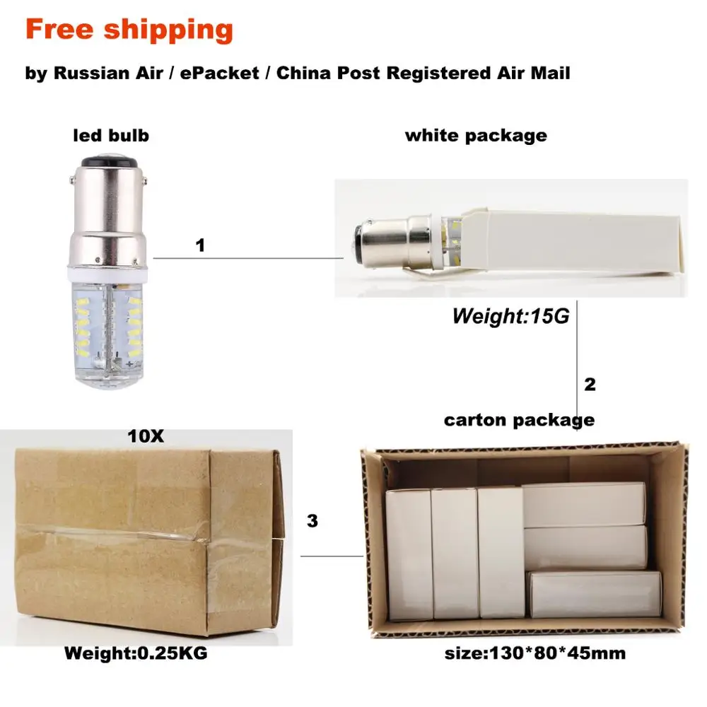 Lampka Mini Led Corn Bulb B15 B15D 12V Super 3014 Smd 12 V Volt Energy Saving Silicone Body Candle Spotlight Sewing Lighting