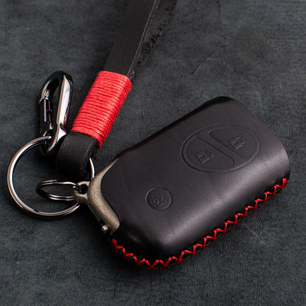 1 Pcs Remote Genuine Leather Key Cover Key Case  Fob For Lexus IS250 ES240 ES350 RX270 RX350 RX300 CT200 GX400 RX270 Keyless