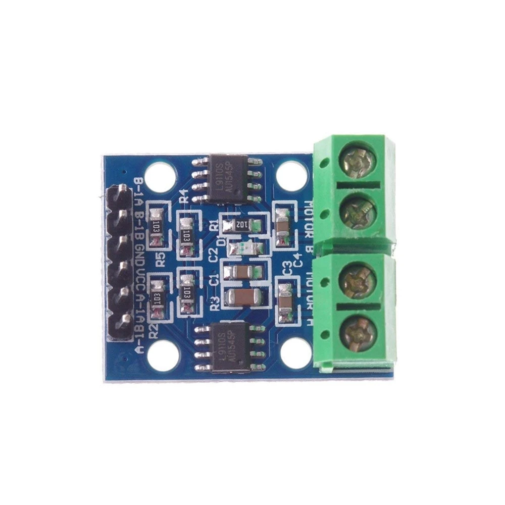 وحدة التحكم في محرك متدرج ، 2.5-12V H-Bridge ، L9110S DC ، في نفس الوقت