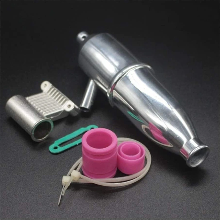 1set Exhaust Pipe Nitro Car Original Exhaust pipe For 1/10 HSP NItro Engine RC Car 102009 02172 02031