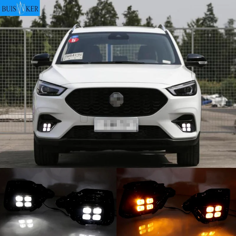 

Car bumper headlight for MG ZS daytime light 2020~2022y DRL car accessories LED headlamp for mg zs fog light