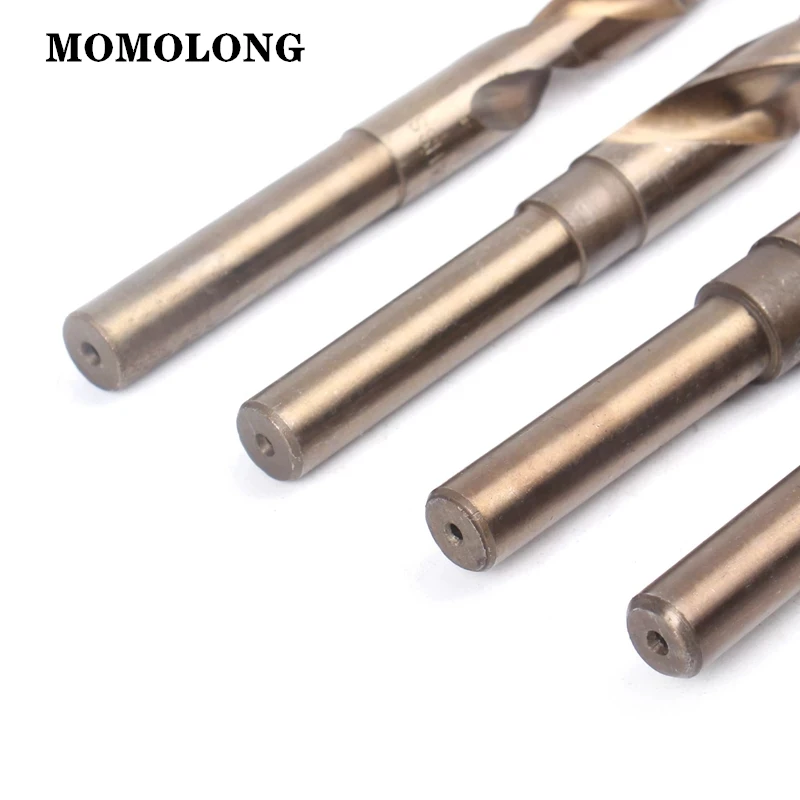 12.7Mm Round Shank ลดลง1/2 ''Twist เจาะ Bits โคบอลต์ Hss ไม้เหล็กอลูมิเนียมสแตนเลส13-25มม.