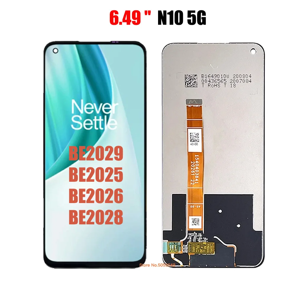 Original For Oneplus Nord N10 5G BE2029 LCD Display and Touch Screen Digitizer Assembly For Oneplus Nord N100 BE2013 Replacement