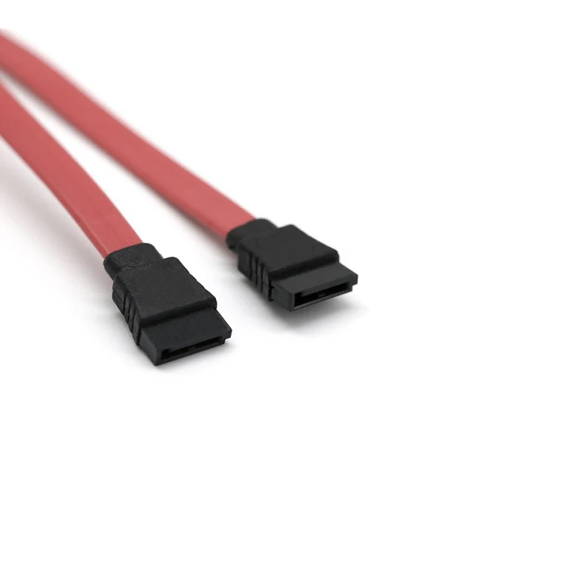 Serial 2 Cable Lead Hard Drive Data SATA II data cables connecting serial ATA hard drive to serial ATA compatible mother board