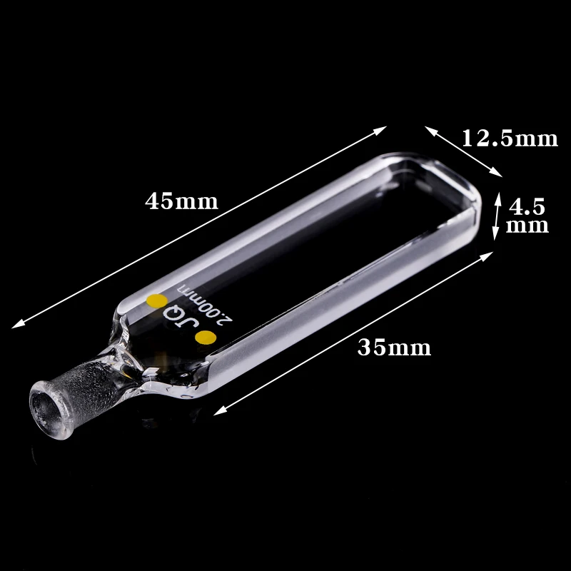 Quartz cuvette cell with PTFE stopper(700ul)