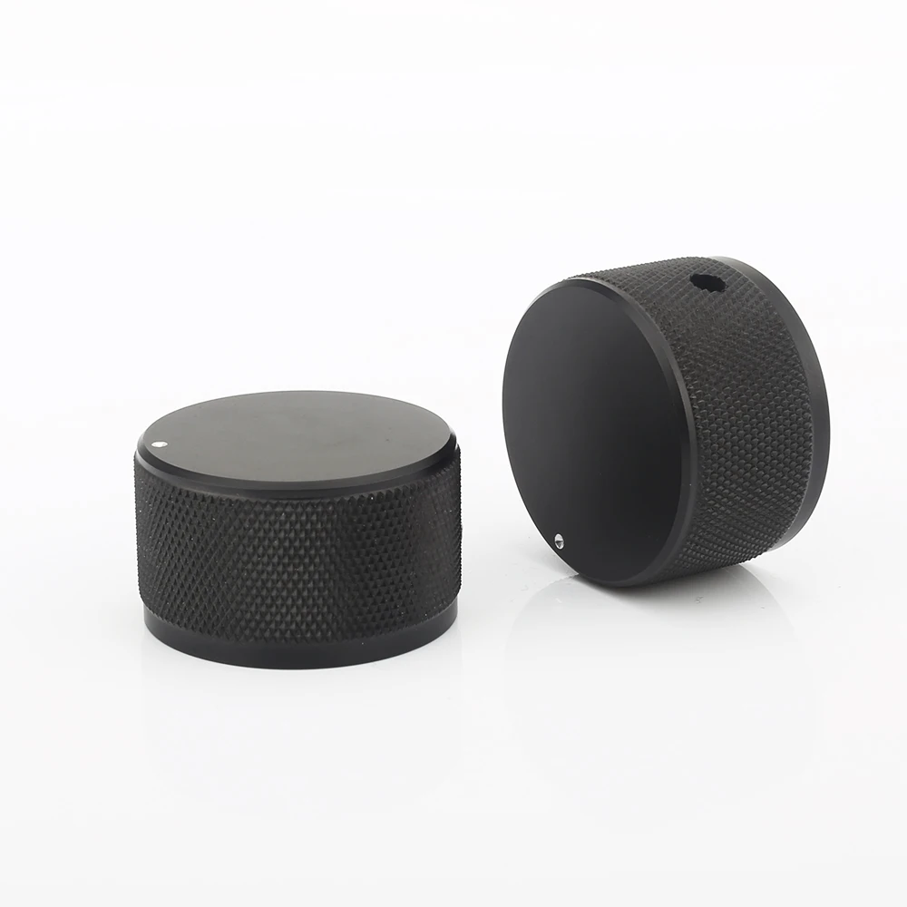 4xAudiocrast KB002 Aluminum Potentiometer Rotary Knob 6mm Control Switch Cap Sound Volume