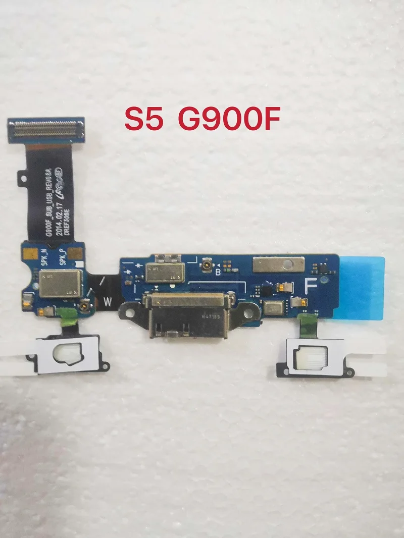 

5pcs Charging Flex Cable for SamSung Galaxy S5 G900F Charger USB Port Dock Connector Repair Parts