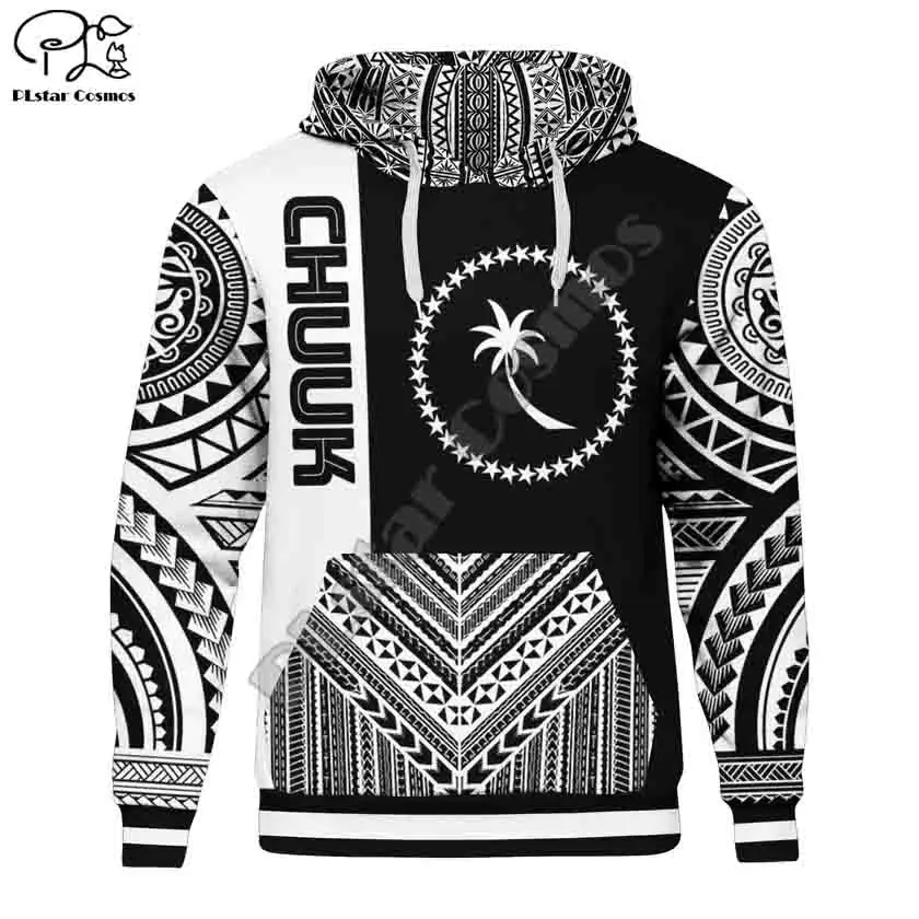 

PLstar Cosmos 3DPrint Tribal Chuuk Polynesian Tropical Flowers Hibiscus Tattoos Harajuku Streetwear Funny Unisex Zip Hoodies-a15