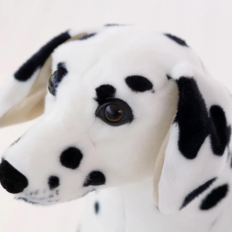 Knuffels Pluche Dalmatische Hond Speelgoed Simulatie Giant Hond Speelgoed Realistische Animal Kids Speelgoed Cadeau Voor Kinderen Pet Shop Mascotte