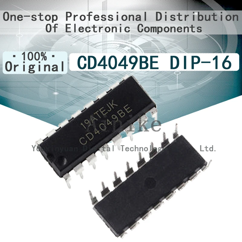 

10/Pcs New Original CD4049BE CD4049 CD4069UBM DIP-16 Gate and inverter chips IC