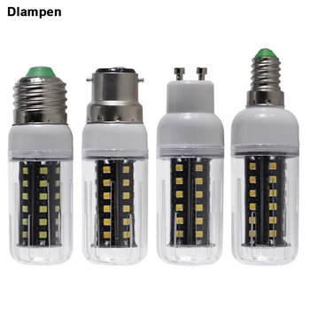 Ampoule E27 B22 E14 GU10 Led Corn Bulb Ac Dc 12v 24v 36v 48v 60v 8W Candle Spotlight Energy Saving Lamp 110v 220v Home Lights