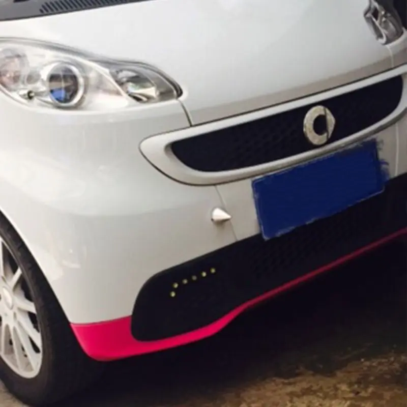 1Pc Sharp Head Car Bumper Spike Guard Protector Car Anti-collision Tail Cone For Benz SMART Fortwo W 451 W451 M77 view 5