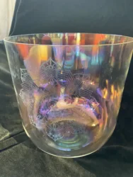 3rd octave crystal singing bowl magic clear