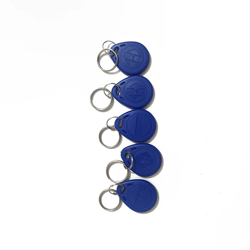 KinJoin 10pcs RFID Key Fobs 125Khz ID Token Tags RFID lock Access control Durable Waterproof Keychain ID Card