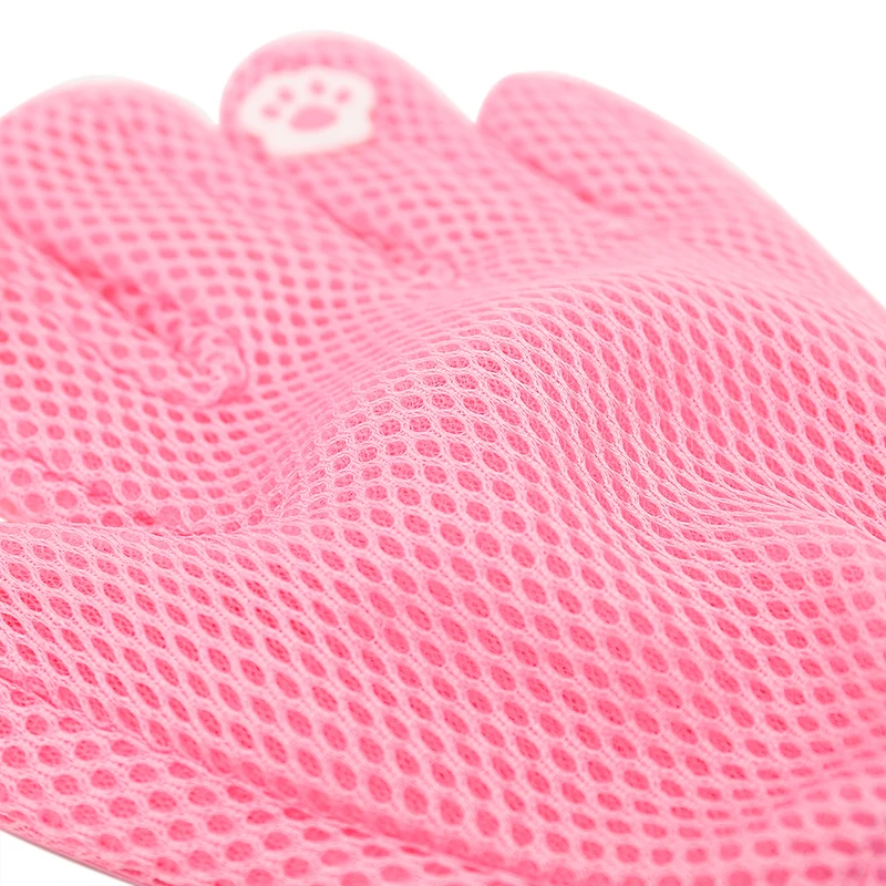 HOOPET Cat Combing Hair Guard Gloves Pet Brush Glove For Cat Dog Hair Hair Removal Cleaner  Glove Cat Accessories Massage Gloves