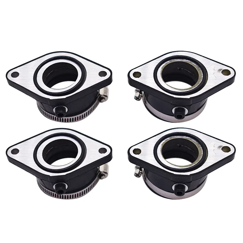4x Carburetor Intake Manifold Carb Boot For 1981-1983 Suzuki GS550 GS650 R&L image 3