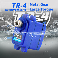 PowerHD TR-4 TR4 Mini 7.4V 2.6KG Waterproof Metal Gear Servo for Traxxas TRX4 RC Vehicles Model Parts Replaces 2065