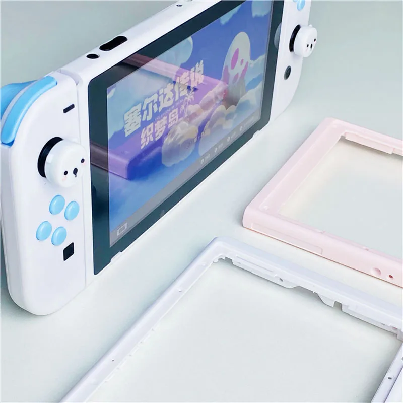 Front Housing Frame Cover Faceplate For Nintendos Switch NS Console Housing Shell Case Cover Replacement Parts