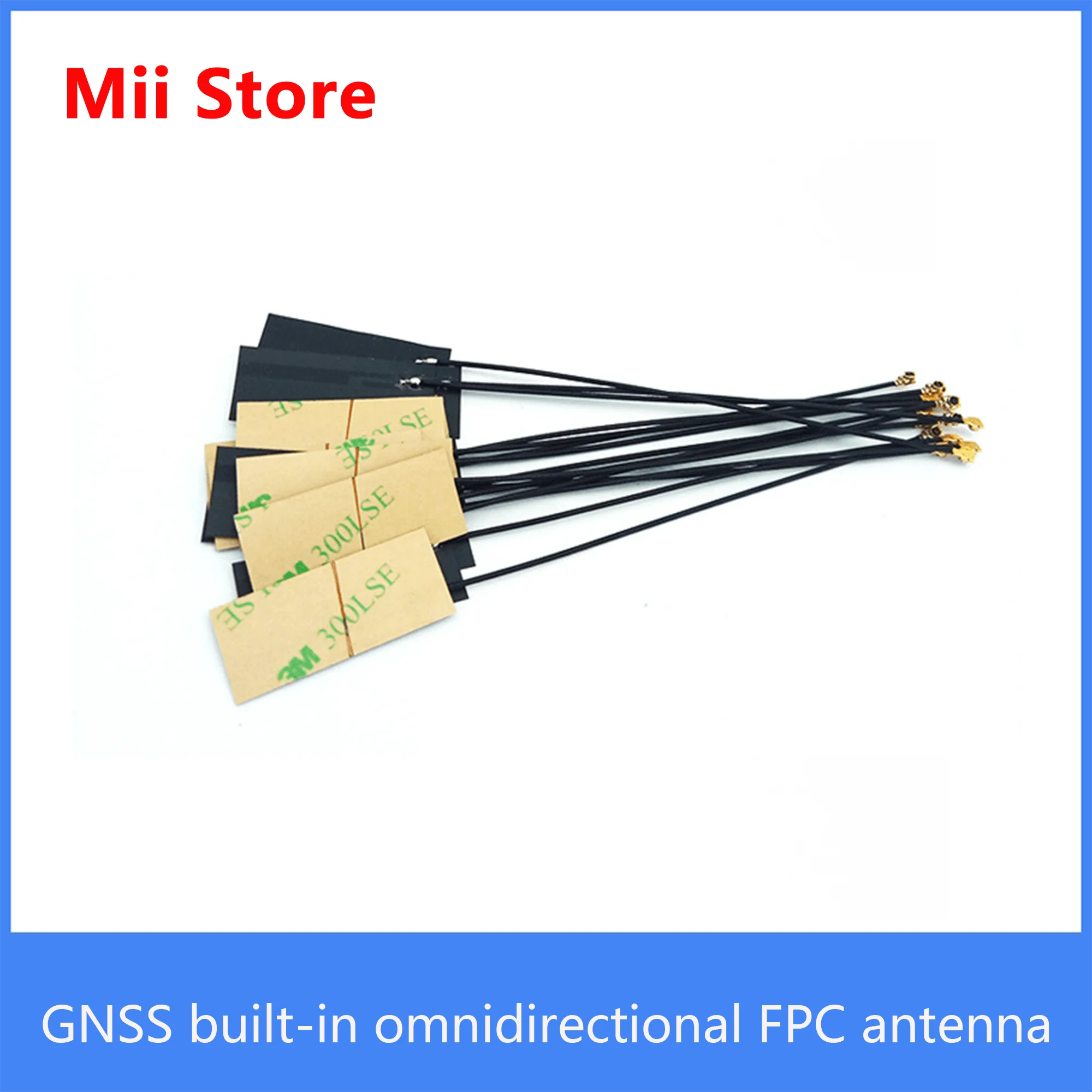 GPS Beidou GNSS built-in omnidirectional FPC antenna high gain 3db ipex interface passive positioning antenna 38*16mm