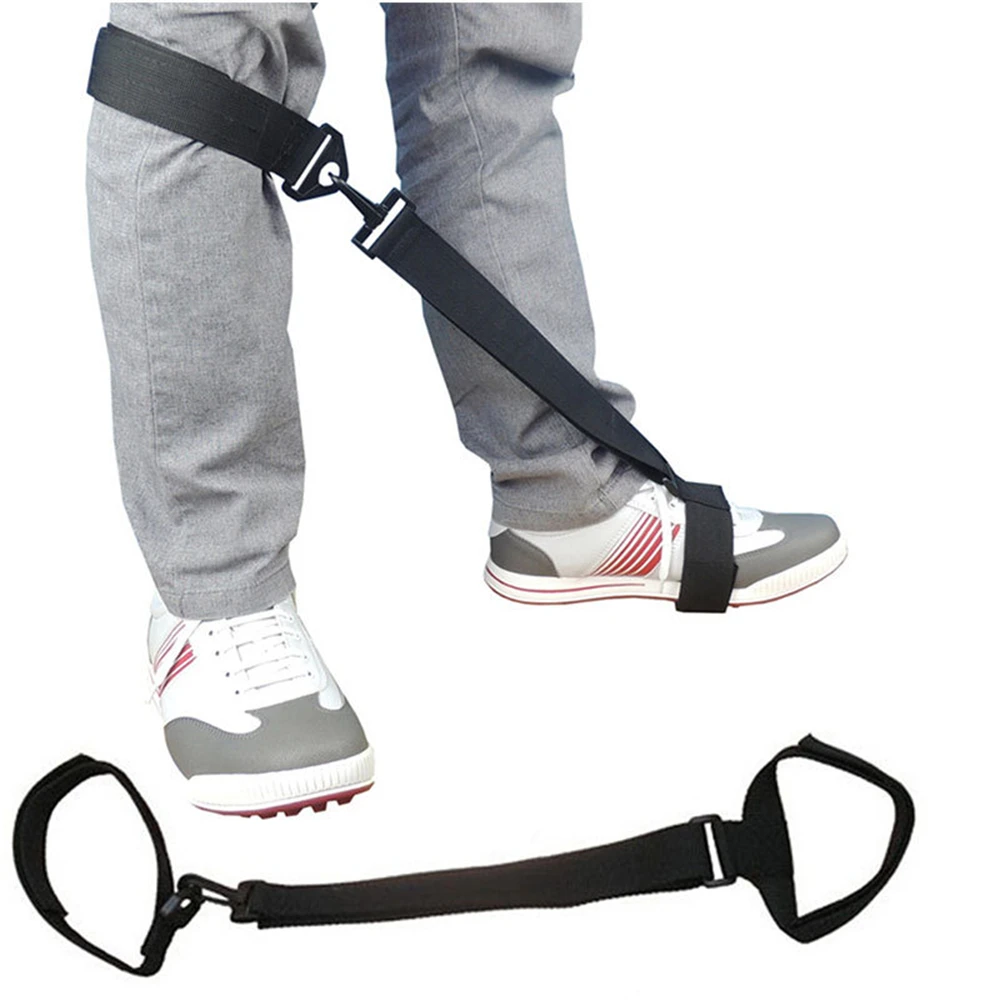 Golf Beginners' Swing Trainer, Adjustable Leg Posture Correction Strap, Golf Leg Movement Correcter, Easy to Put On and Off