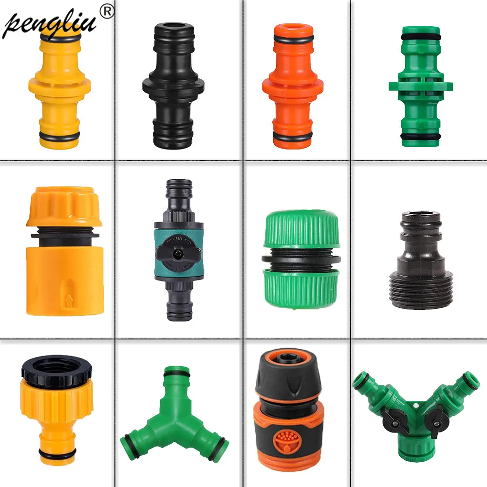 

12 Type 16mm Threaded Gardening Accessories Garden Hose Tap Connector Garden Water Pipe Quick Connectors for Irrigation System