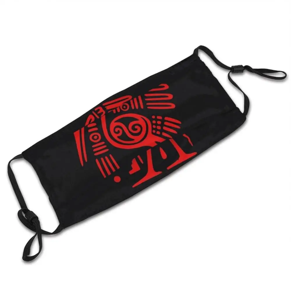 ?cultural Or Relating To Nature. Mask Cloth Reusable Print Filter Washable Tribal Iv Native Totem Navajo Raptors