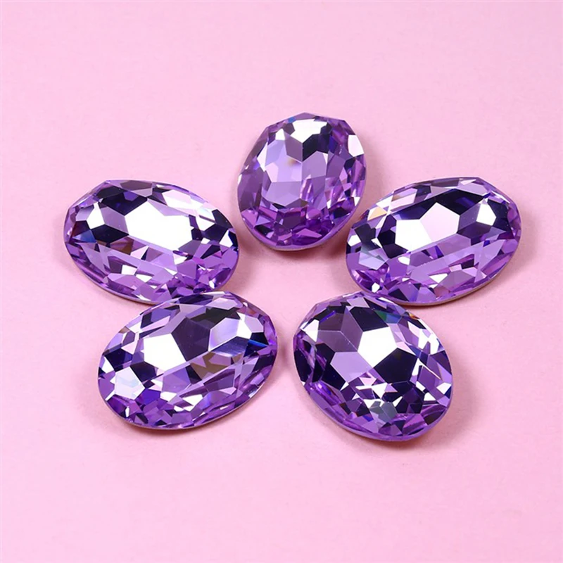 10pcs Oval Strass 3D Diamond For Clothes Jewelry Stones Crystals Glass Rhinestone Nail Art Decorations Cristal Cristales 3002