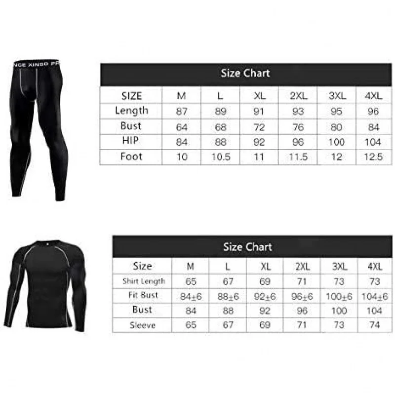 Findci Men Tight Sportswear Gym Workout Running Camo Exclusive Sports Suits Indoor Workout Pants Sets (L, Black chip)