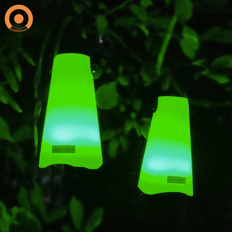 Novelty Portable LED Lantern Hanging Tent Lamp USB Rechargeable Outdoor LED Night Light for Bedroom Living Room Camping Lights