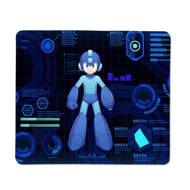 Grand tapis de souris Mega Man Rockman pour PC Gamer, accessoire pour ordinateur de bureau, taille XXL