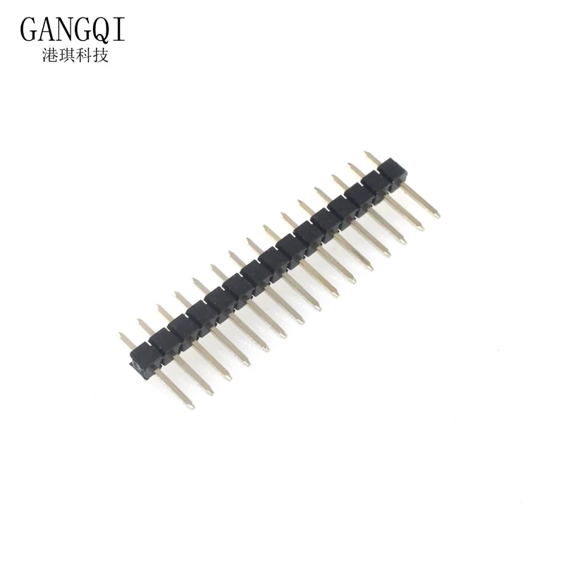 10Pcs 2.54mm Single Row Male 1~40P PCB Board Pin Header Connector Strip Pinheader 2/3/4/5/6/8/10/12/20/40Pin For Arduino