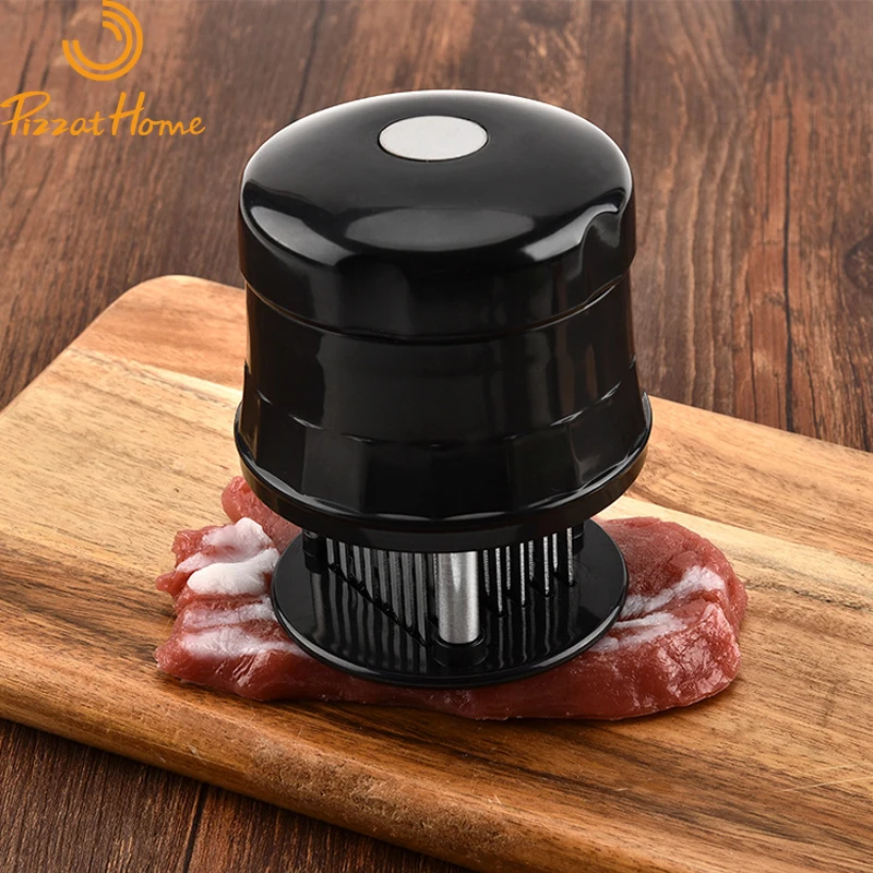 

PizzAtHome Meat Pounder 56 Needle Stainless Steel Blades Meat Hammer For Beef Steak Pounders Meat Tenderize Kitchen Cooking Tool