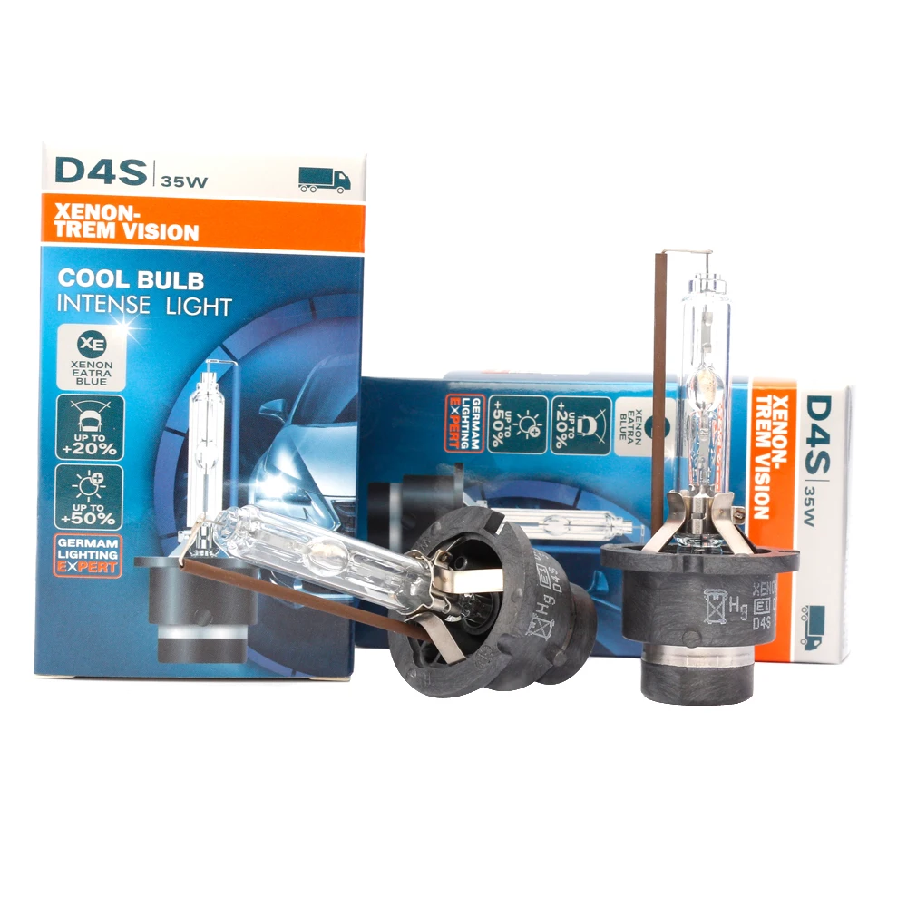 

2Pcs 12V 35W D4S HID Bulb D4S xenon Car headlight D4S 4300K 6000K Replacement Headlamp With Metal Bracket