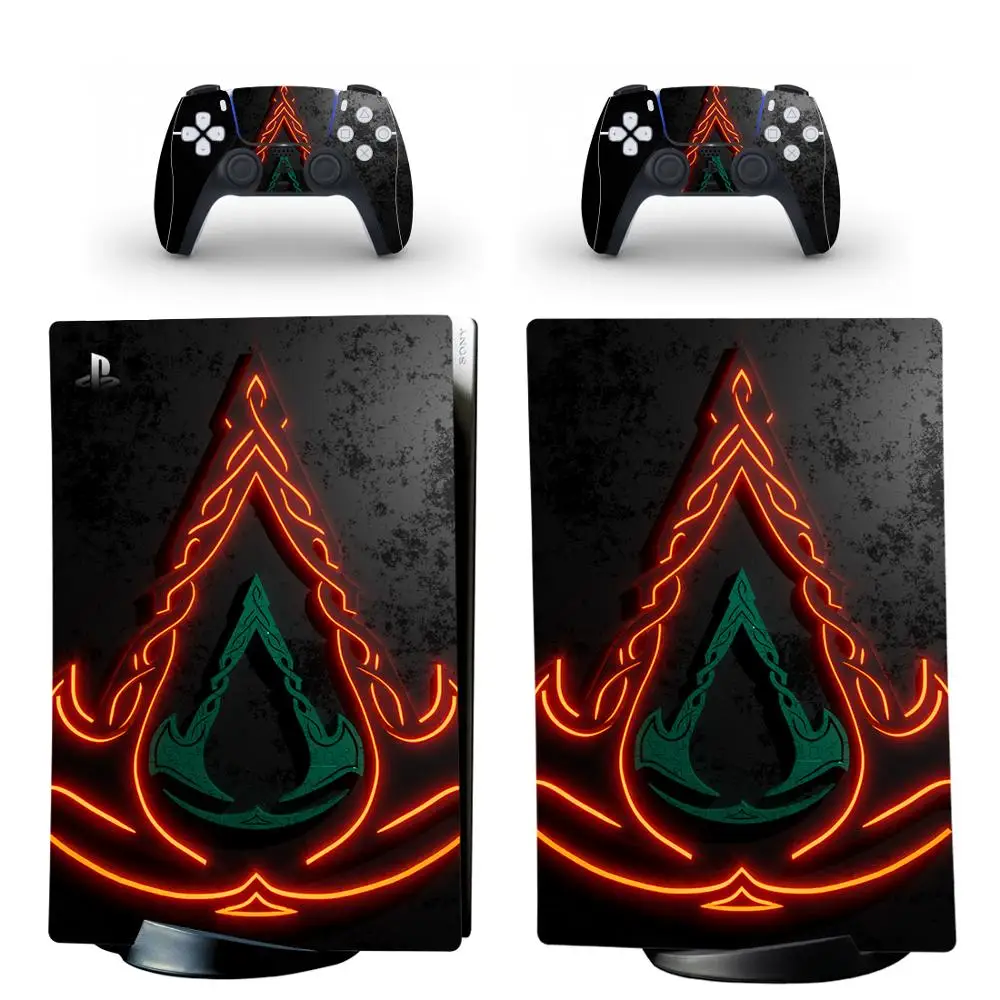 Valhalla PS5 Digital Skin Sticker decalcomania Cover per PlayStation 5 Console e 2 controller PS5 Skin Sticker Vinyl