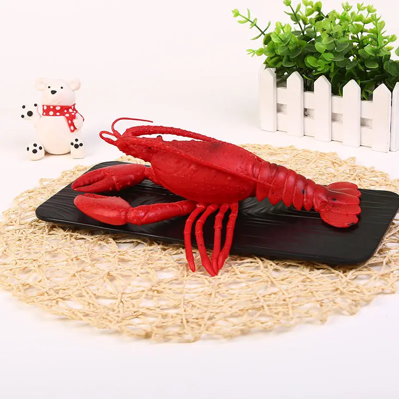 New Fancy Toys Lobster Crab Marine Animal Model Educational Kids Pinch Music Toys Stress Reliever Toys