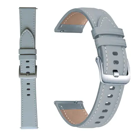 22mm 20mm läderarmband för Samsung Galaxy Watch 3 41 45mm 46mm 42mm rem för Amazfit GTR GTS 4 3 2 klockarmband för Huawei GT 10 best sales armband Samsung Galaxy Watch 3 45mm - №8
