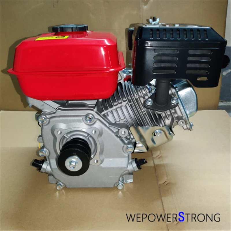 Chongqing Quality! WPS170F 212CC 7HP 04 Stroke Air Cool Small Gas Engine with Double-Groove V Pulley Used for Multi-Purpose