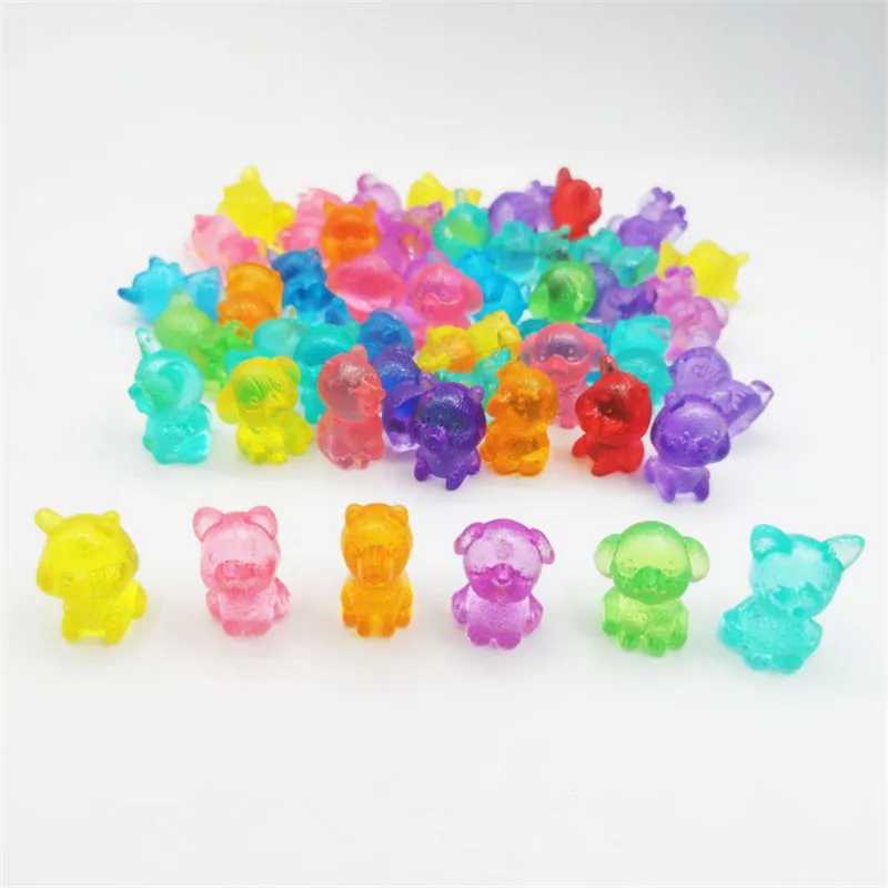 10 Pieces 30*34mm Acrylic Mix Colorful Animal Dog Shape Game Pieces For Board Games Accessories